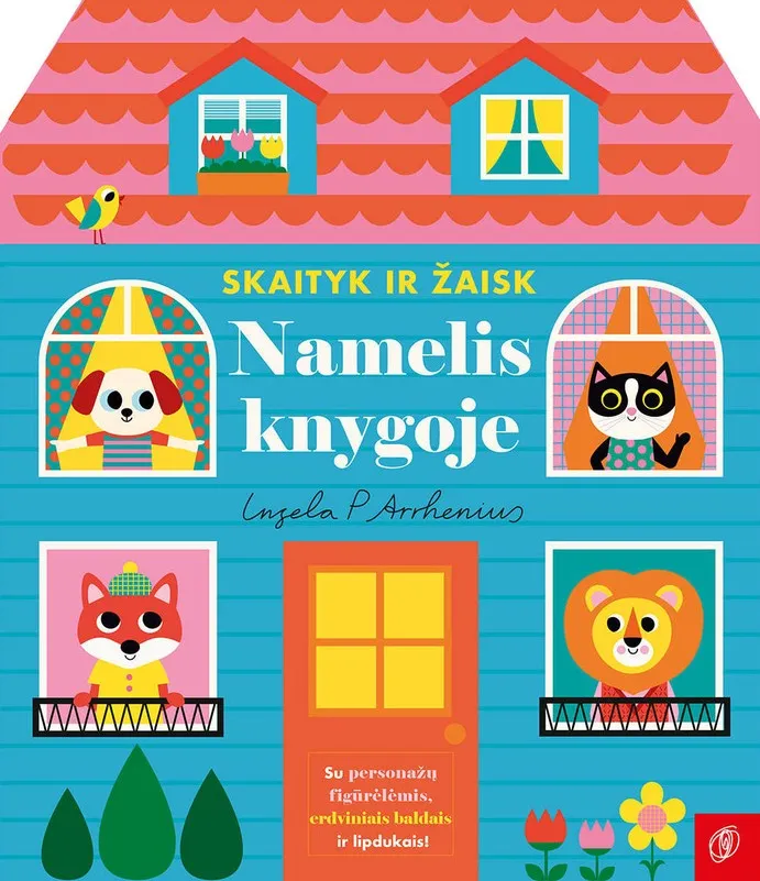 NAMELIS KNYGOJE. Išsilankstanti knyga-žaidimas 