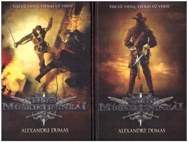 Trys muskietininkai 1,2 tomai