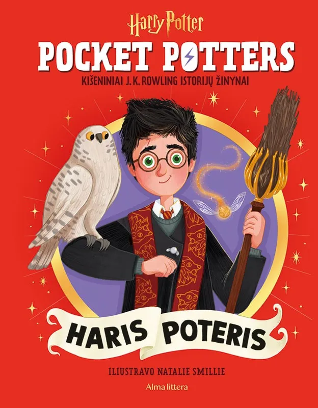 Haris Poteris. Pocket Potters. Kišeniniai J. K. Rowling istorijų žinynai