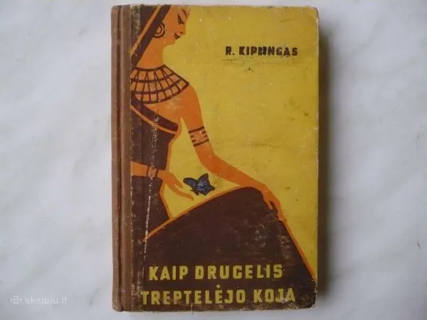 Kaip drugelis treptelėjo koja