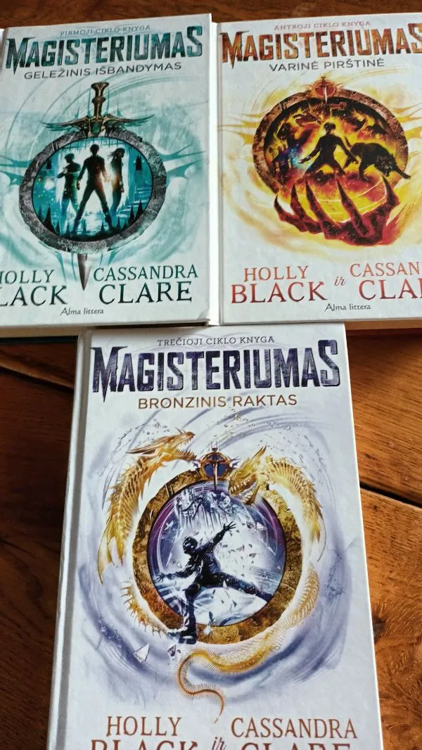 Magisteriumas (1,2,3 knygos)