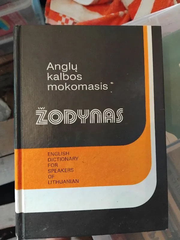 Anglų kalbos mokomasis žodynas