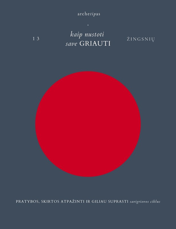 13 ŽINGSNIŲ KAIP NUSTOTI SAVE GRIAUTI