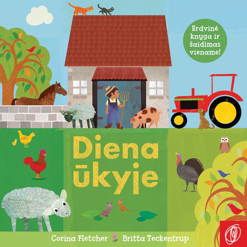 DIENA ŪKYJE. Erdvinė knyga ir žaidimas viename + NEMOKAMAS ATVEŽIMAS!