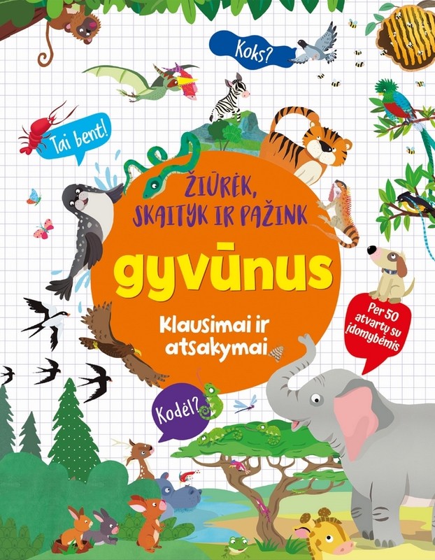 Žiūrėk, skaityk ir pažink gyvūnus