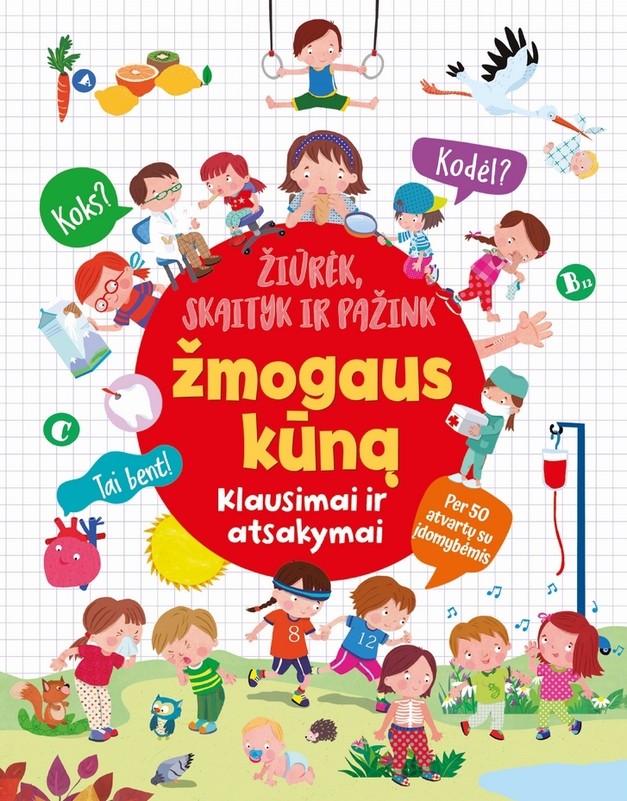 Žiūrėk, skaityk ir pažink žmogaus kūną