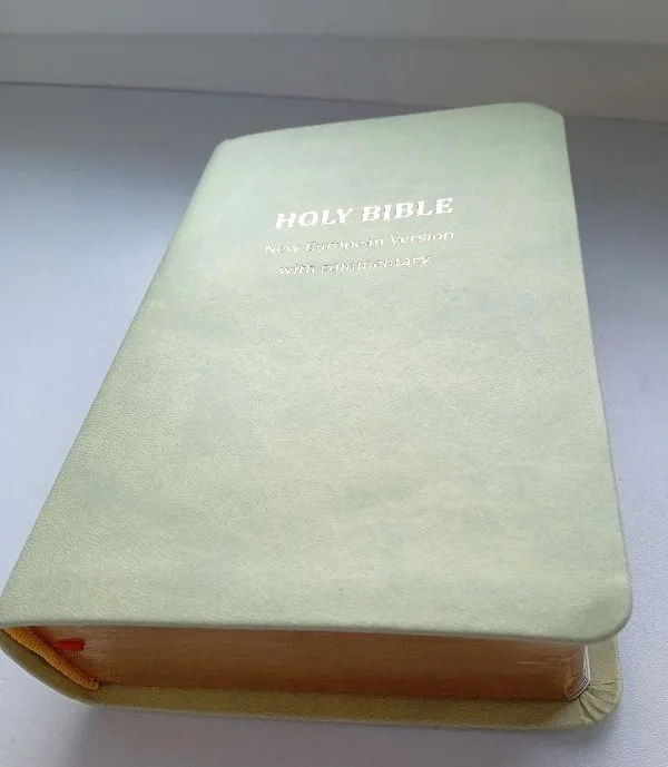HOLY BIBLE New European Version with commentary