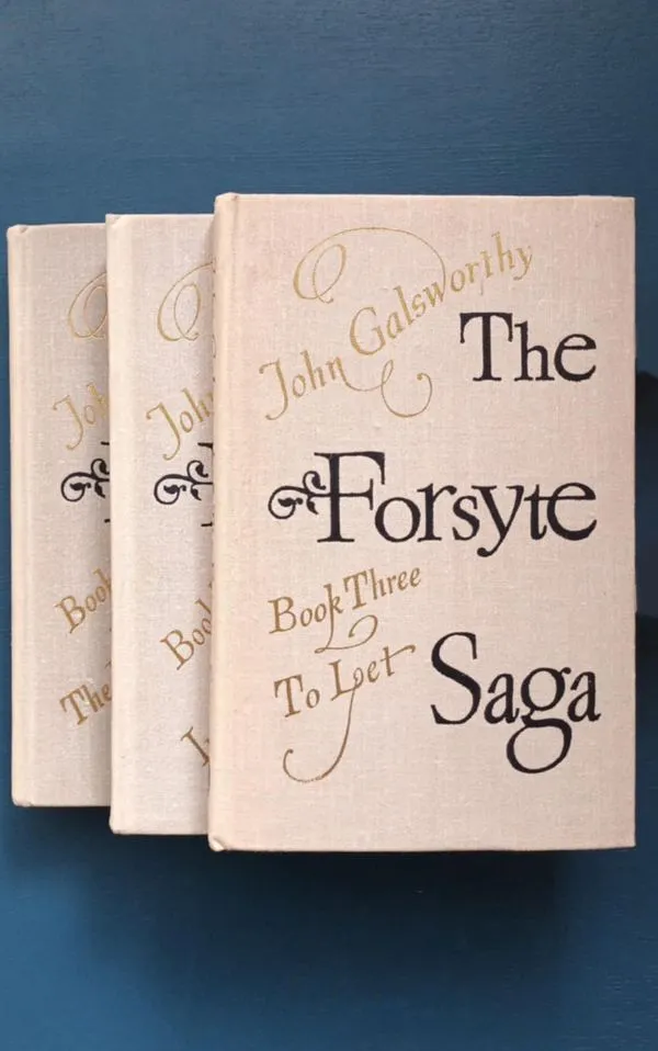 The Forsyte Saga 1-2-3 novels