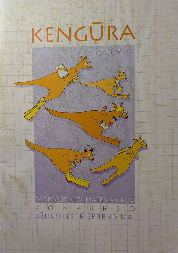 Kengūra 1999. Tarptautinio matematikos konkurso užduotys ir sprendimai