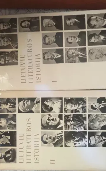 Lietuvių literatūros istorija I ir II tomas