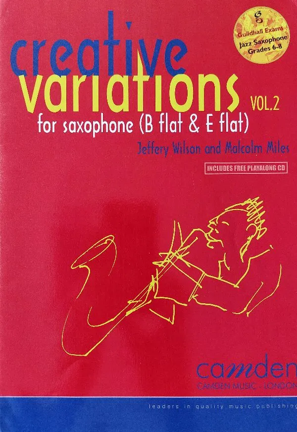 Creative Variations Vol.2 (for Saxophone) B flat & E flat) + CD