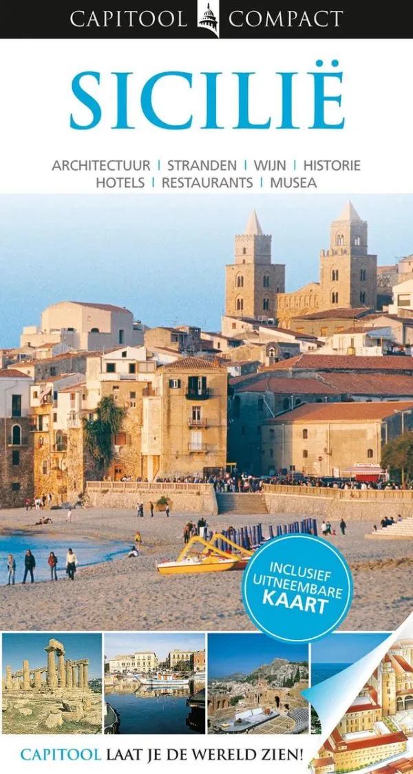 Capitool Compact - Sicilië/ Sicilija, Kelionių vadovas olandų kalba