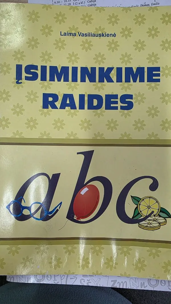 Įsiminkime raides
