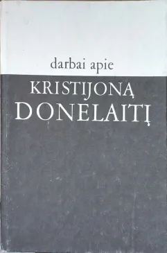 Darbai apie Kristijoną Donelaitį