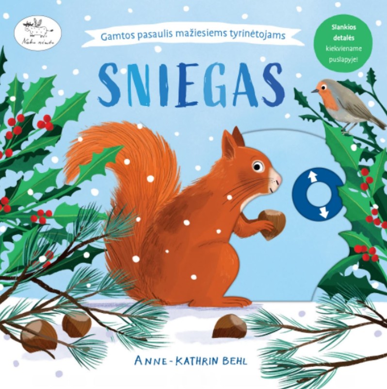 SNIEGAS. Gamtos pasaulis mažiesiems tyrinėtojams