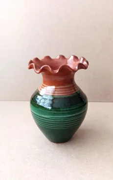 Keraminė vaza, 17cm
