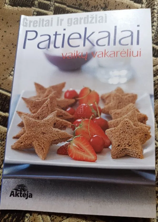 Patiekalai vaikų vakarėliui