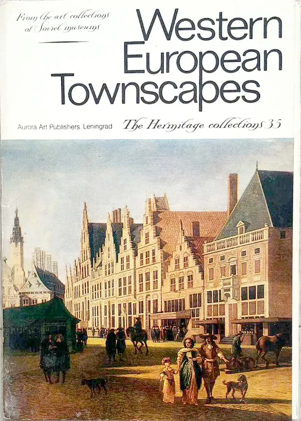 Atvirukų rinkinys "Western European Townscapes", 16vnt.