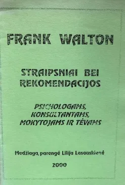 Frank Walton. Straipsniai bei rekomendacijos