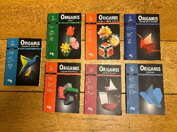 Origami knygos – 7 vnt. (enciklopedija)