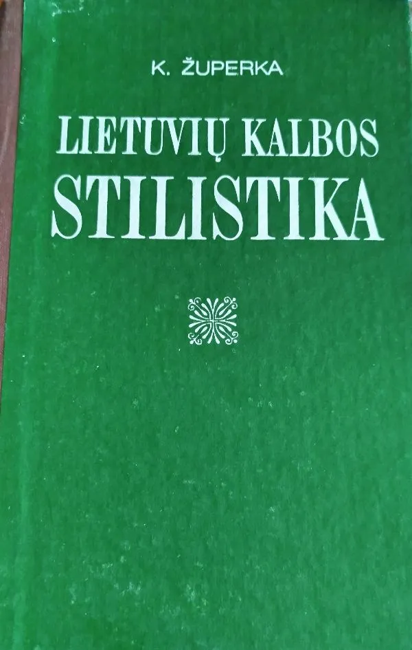 Lietuvių kalbos stilistika