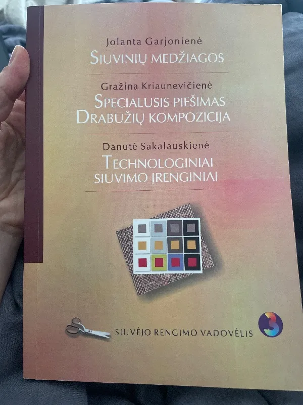 Siuvėjo rengimo vadovėlis 3 knyga