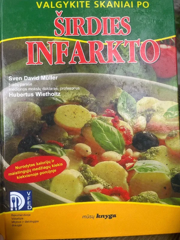 Valgykite skaniai po širdies infarkto