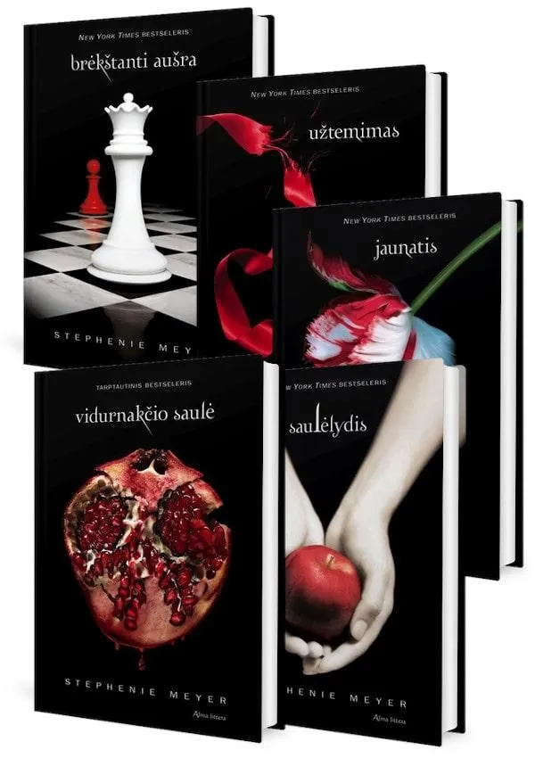 „Saulėlydis“ saga – pilnas 5 knygų rinkinys