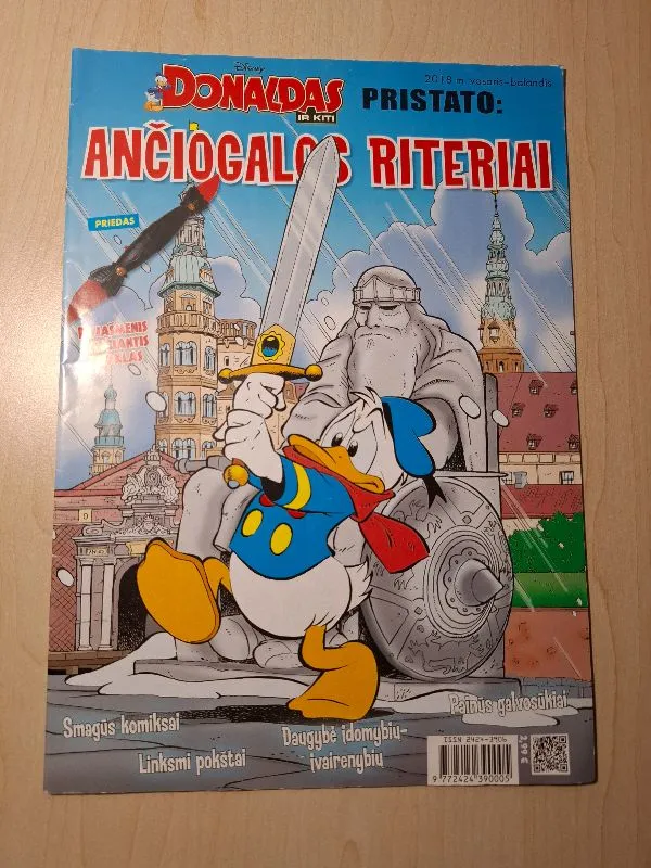 Donaldas ir kiti pristato: Ančiogalos riteriai