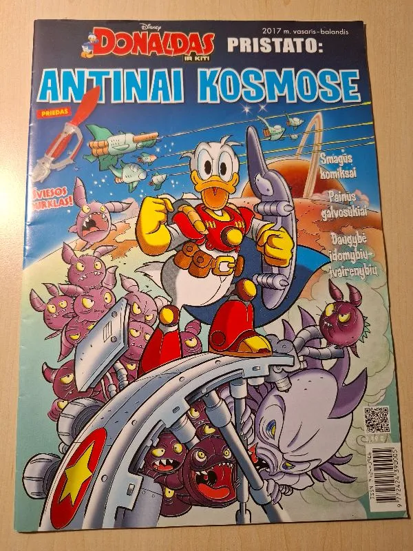 Donaldas ir kiti pristato: Antinai kosmose
