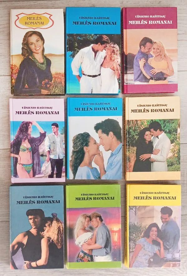 Meilės romanai, 9 knygos