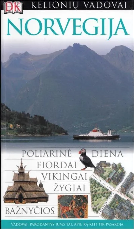 DK kelionių vadovai. Norvegija