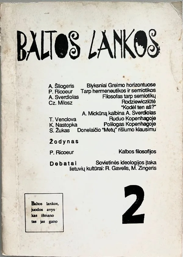 Baltos lankos 2
