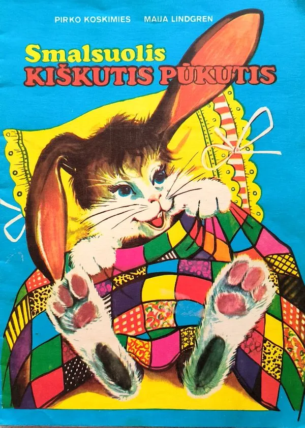 Smalsuolis kiškutis pūkutis