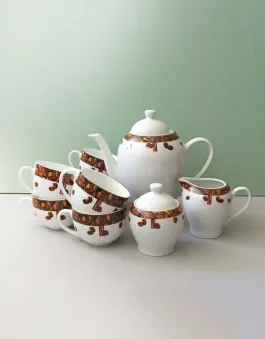 Kavos servizas 9dalys, be lėkštučių, Veroni "Coffee"