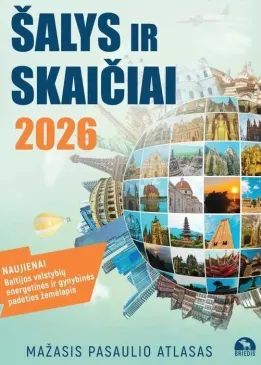 Šalys ir skaičiai. Mažasis pasaulio atlasas 2026