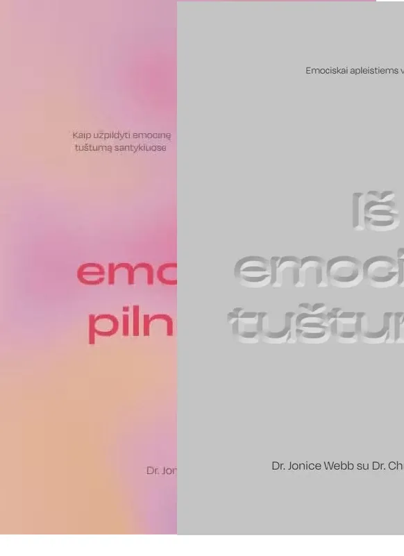 Rinkinys: Iš emocinės tuštumos + Į emocinę pilnatvę