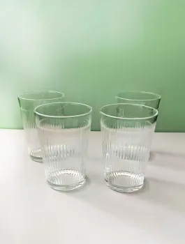 Stiklinės llaja Simple, 410ml, 4 vnt.