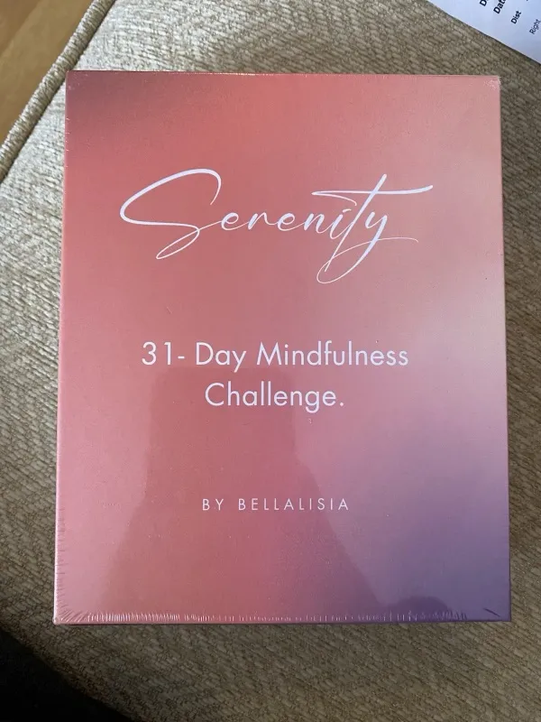 Serenity 31 Day Mindfulness Challenge By Bellalisia