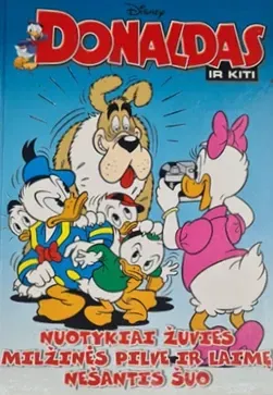 Donaldas ir kiti nuotykiai žuvies milžinės pilve ir laimę nešantis šuo