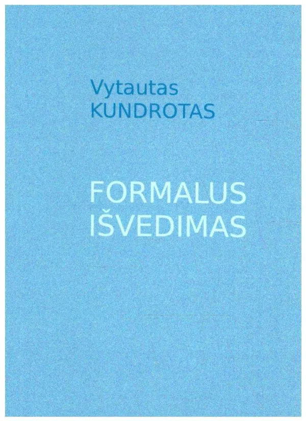 Formalus išvedimas