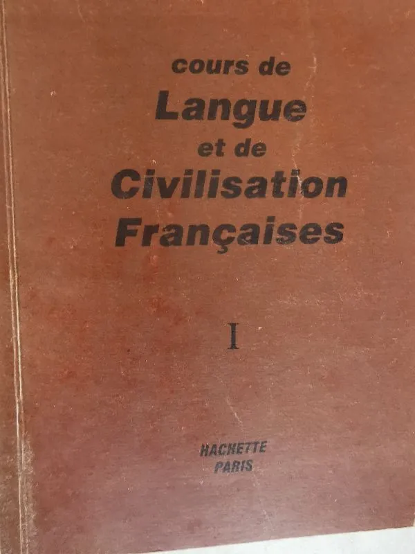 Cours de langue et de civilisation françaises – Niveau 1