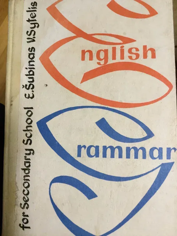 English grammar for secondary school