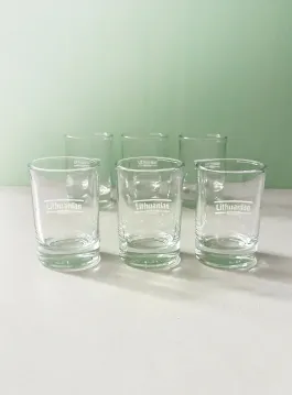 Stikliukai, 50ml, 6vnt., "Lithuanian vodka"