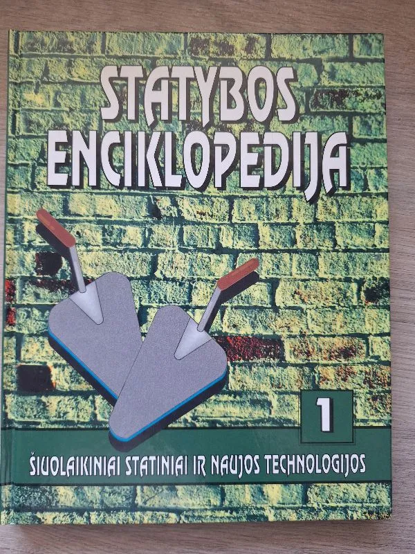 Statybos enciklopedija 1 tomas