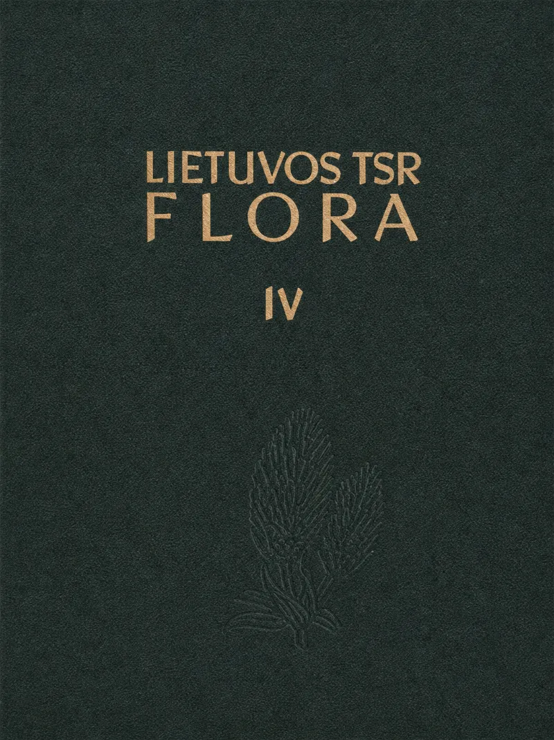 Lietuvos TSR flora IV
