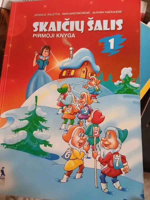 Skaičių šalis pirmoji knyga 1