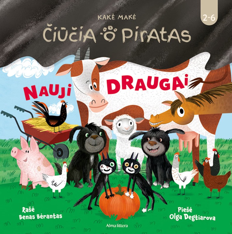 Čiūčia ir Piratas. Nauji draugai