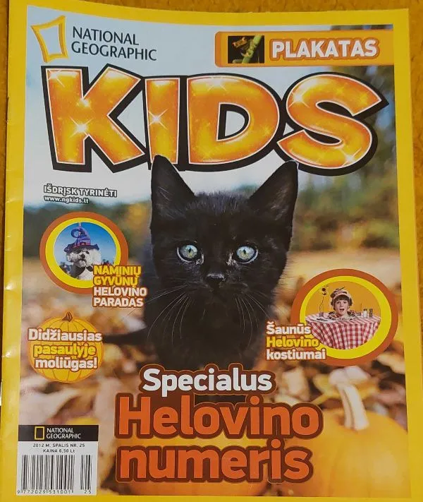National Geographic Kids 2012 Spalis Nr. 25