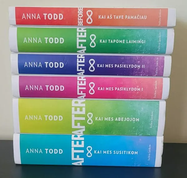 Anna Todd „After“ knygų rinkinys – 6 knygos